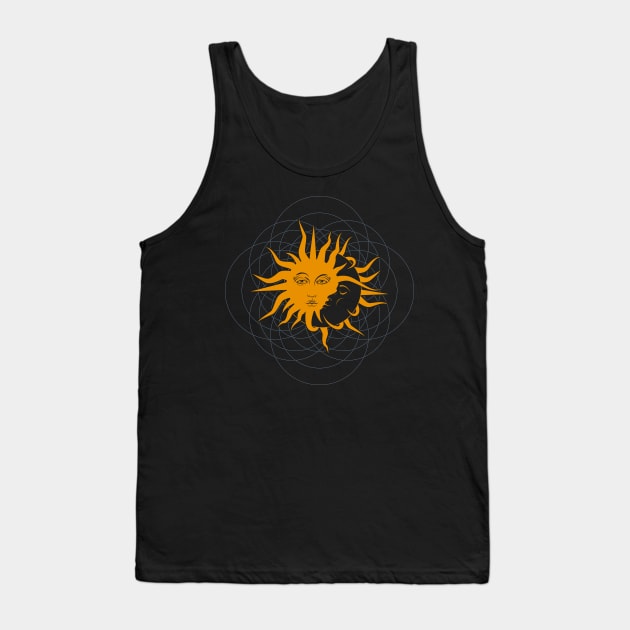 Sun & Moon Tank Top by BeCreativeHere